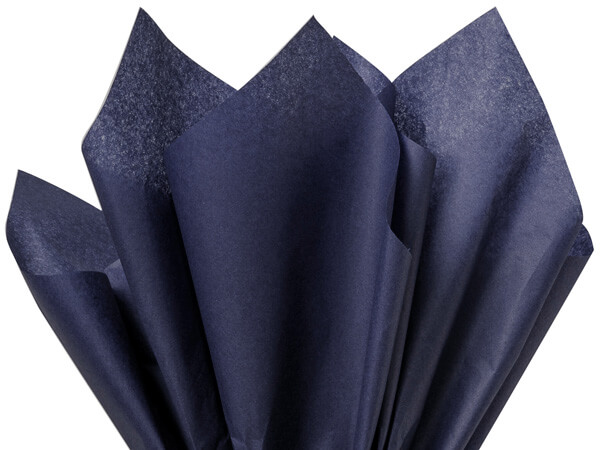 *Navy Blue Color Tissue Paper, 20x26", Bulk 240 Sheet Pack