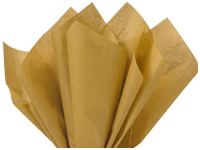 Goldenrod (Orange) Color Tissue Paper 20 x 30 24 Sheets / Pack