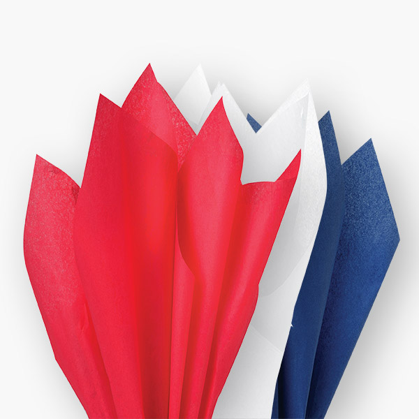 Americana Tissue Paper Assortment, 20x30", 120 Sheet Pack