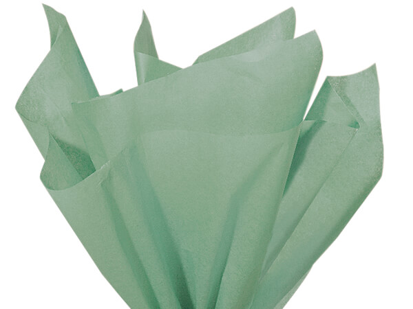 Cedar Green Color Tissue Paper, 20x30", Bulk 480 Sheet Pack