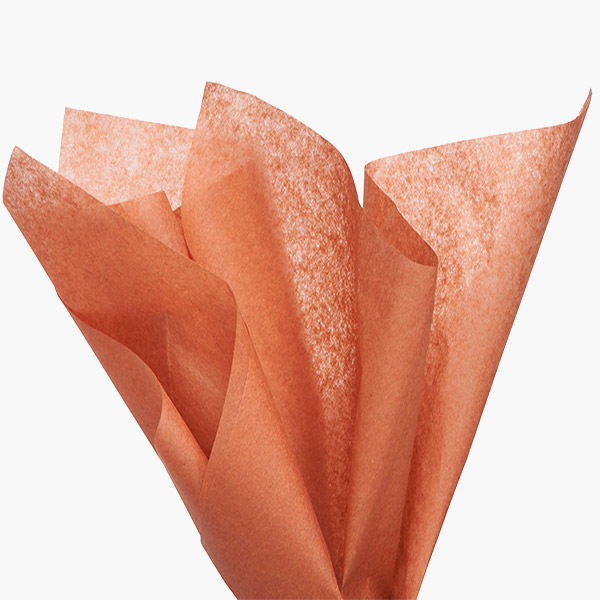 Cinnamon Color Tissue Paper, 20x30", Bulk 480 Sheet Pack
