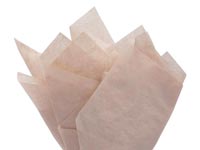 Made in USA 50 Sheet Single SIded Metallic Gift Tissue Paper Pack, 20 X  30 (Rose Gold)
