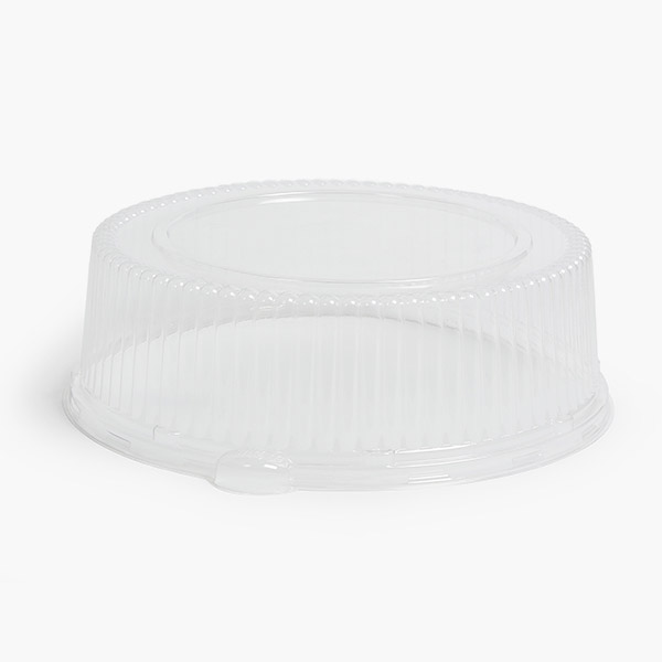 Catering Tray Small Clear Lid 12 x 3.9", Pack 50