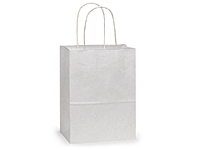 Shopping Bag, 28x30 cm, 130 g, White, 1 pc