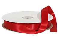  Mayreel Red Satin Ribbon 1-1/2 Inch Red Ribbon for
