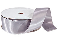 175.3 Doubled faced silk satin ribbon undyed 1-1/2 (36mm