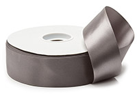Knitial Satin Silver Ribbon 1-1/2 inch x 50 Yards Double Face for Gift  Wrapping and Crafts