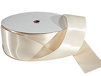 1.5 Brown Double Face French Satin Ribbon - Double Face Satin - Ribbons -  Trims