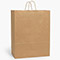 Natural Brown Kraft Shopping Bags, Queen 16x6x19", 100 Pack-thumbnail