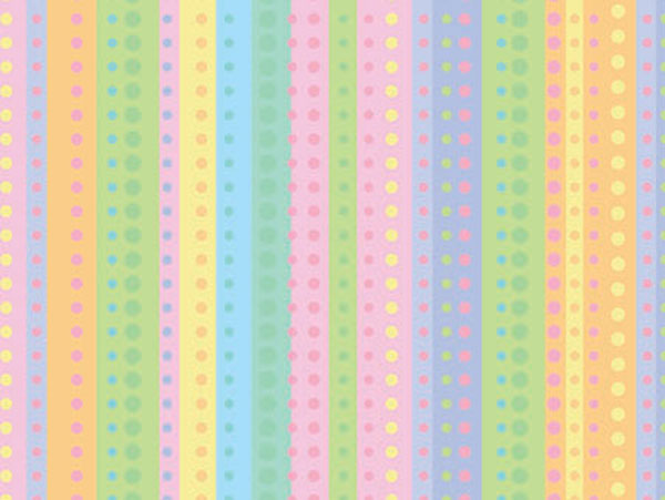 Dotty Stripe Wrapping Paper 24"x417', Half Ream Roll