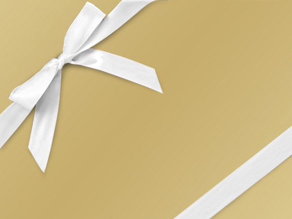 Bronzed Gold Ultra Gloss Gift Wrap 24"x100', Cutter Box