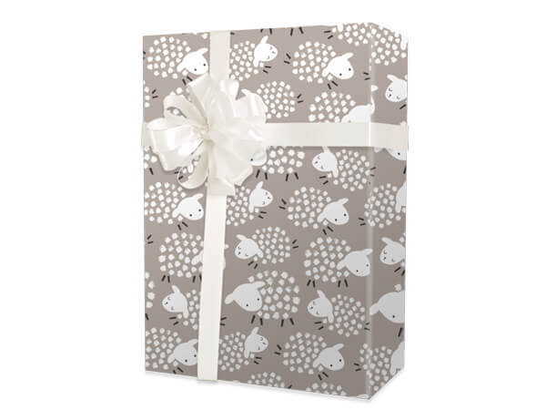 Baa Baa Baby Wrapping Paper 24"x100', Cutter Box