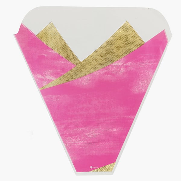 Valentine Daze Pink Bouquet Sleeve, 4 x 18 x 17", 50 Pack