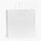 White Kraft Paper Shopping Bags, Filly 13x7x13", 100 Pack-thumbnail