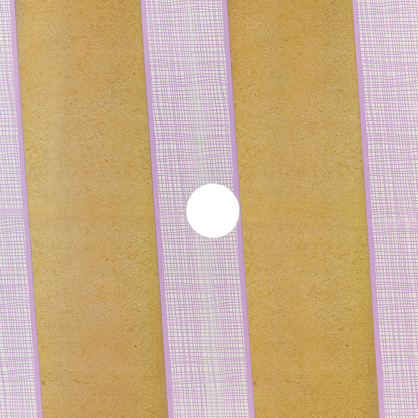 Adagio Lavender Floral Wrapping Paper Sheets 24"x24", 100 Pack