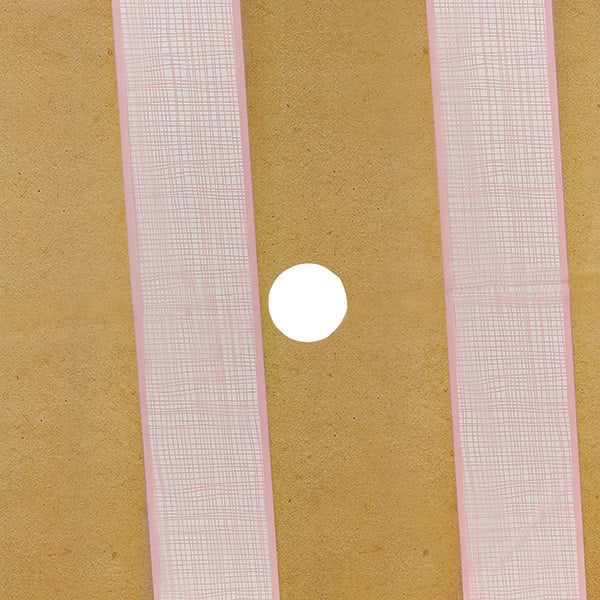 Adagio Pink Floral Wrapping Paper Sheets 24"x24", 100 Pack