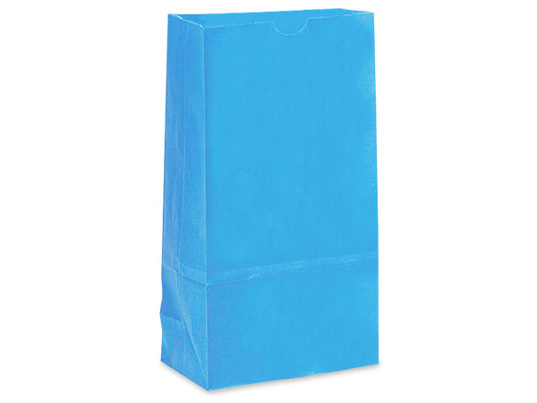 Sky Blue 2 lb Gift Sacks, 4.25x2.25x8", 500 Pack