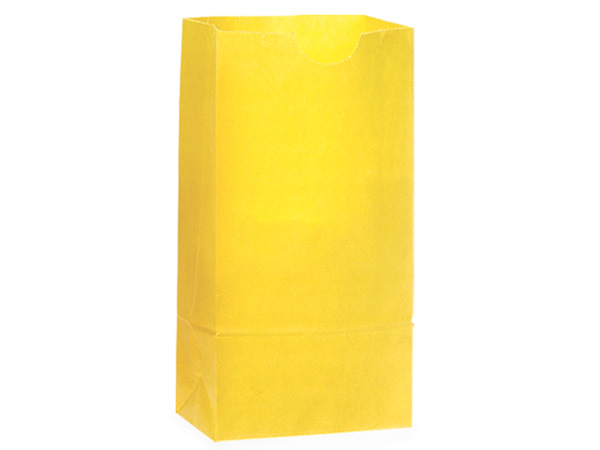 Sunbrite Yellow 2 lb Sacks, 4.25x2.25x8", 500 Pack