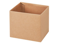 Kraft Box Lid, 8x8x1.5, 25 Pack