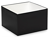 Matte Black Box Lid, 8x8x1.5, 25 Pack