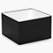 Matte Black Box Base, 8x8x5", 25 Pack-thumbnail
