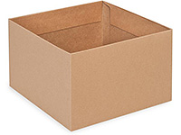 Kraft Box Lid, 8x8x1.5, 25 Pack