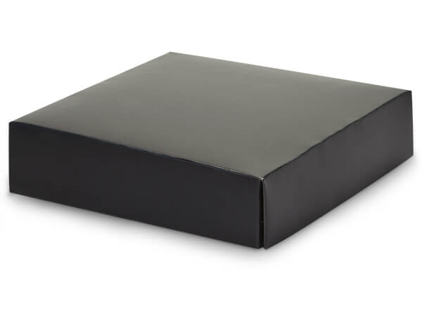*Matte Black Box Lids, 6x6x1.5", 10 Pack