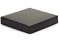 Matte Black Box Base, 8x8x5, 25 Pack