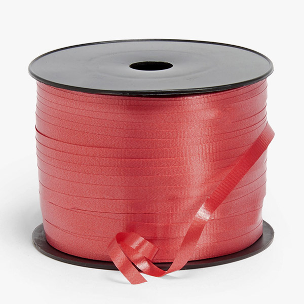 Red Curling Ribbon 3/16" x350 Yards