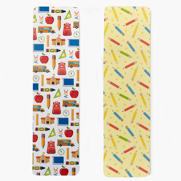 Back To School Cookie Backer Cards, 2.625x9.5", 25 Pk