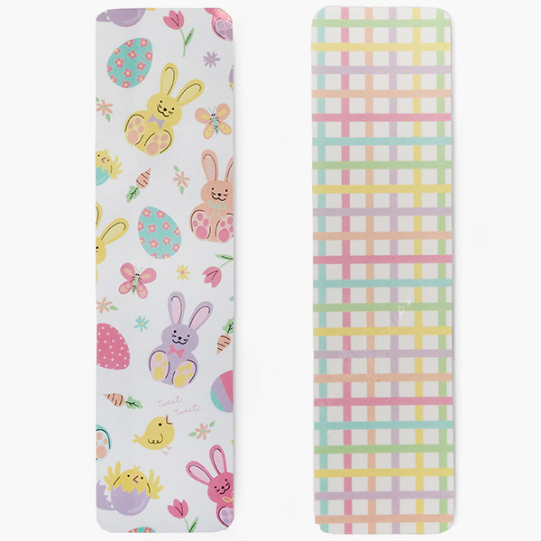 Easter Tweets Cookie Backer Cards, 2x7.5", 25 Pk
