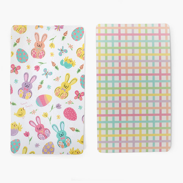 Easter Tweets Cookie Backer Cards, 3.75x6.5", 25 Pk