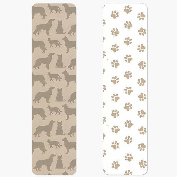 Pet Silhouette Cookie Backer Cards, 2x7.5", 25 Pk