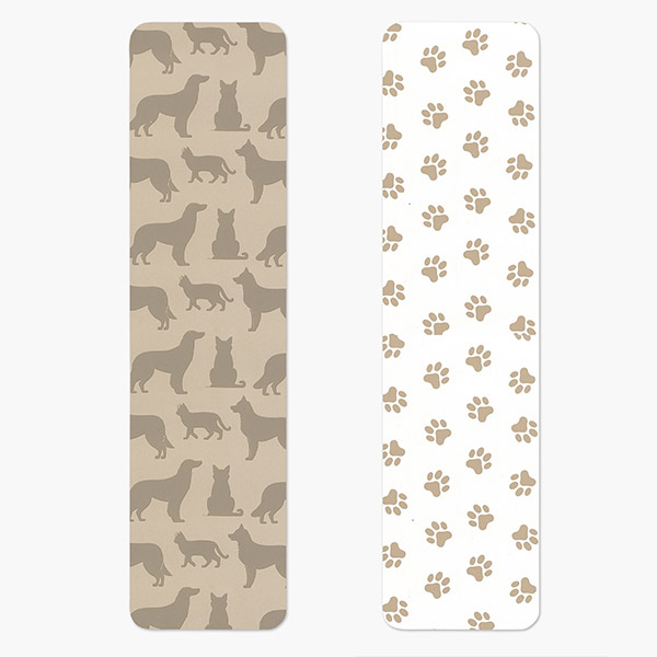 Pet Silhouette Cookie Backer Cards, 2.625x9.5", 25 Pk