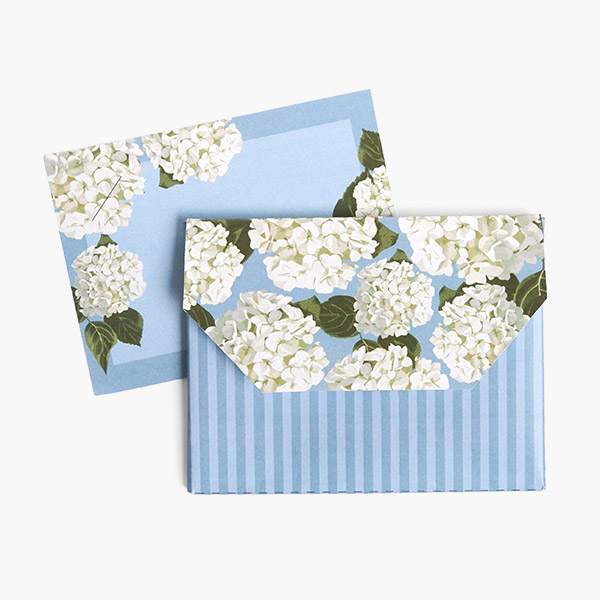 Hydrangea Blooms Gift Card Holder