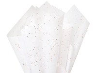 Rose Gold Glitter Tissue Paper, 20x30, Bulk 200 Sheet Pack