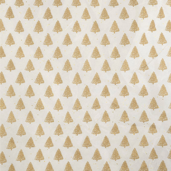 Gold Pearl Trees Glitter Tissue Paper, 20x30", Bulk 200 Sheet Pack