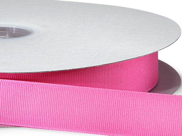 Hot Pink Grosgrain Ribbon, 7/8"x100 yards
