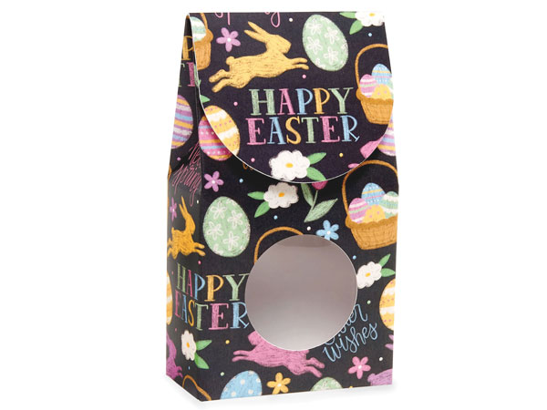 Easter Chalkboard Gourmet Window Box, Small 3.5x1.75x6.5", 6 Pack