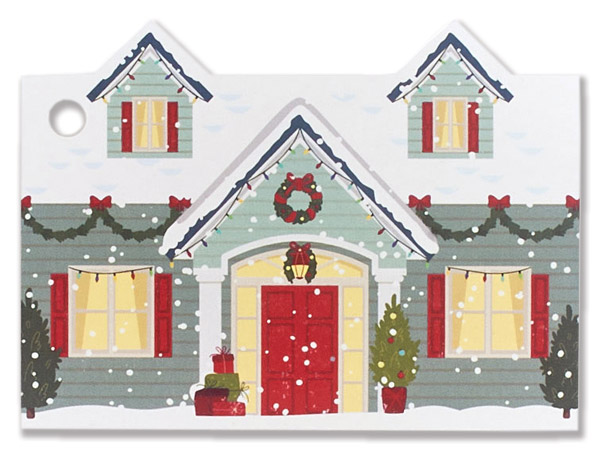 Home for the Holidays Theme Card, 3.75x2.75", 6 Pack