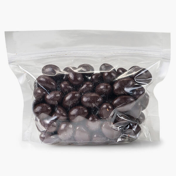 6x4x2" Stand Up Zipper Top 2.5 mil Clear Bags