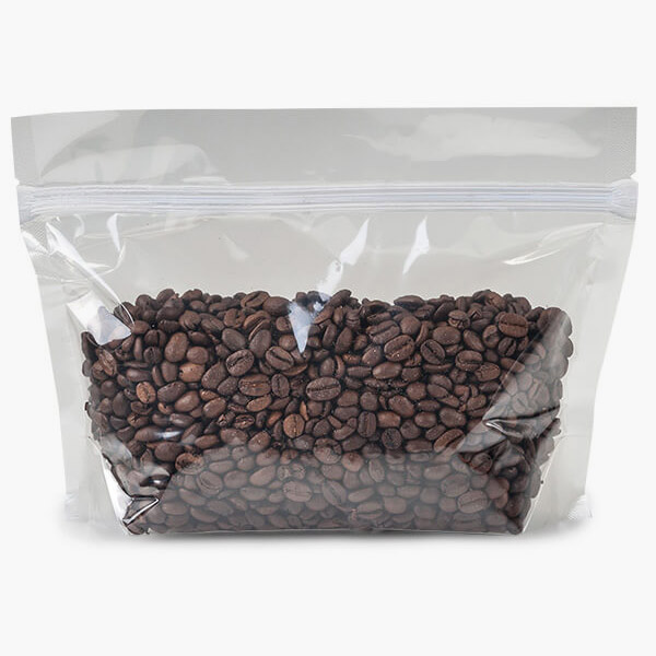 8x5x2.5" Stand Up Zipper Top 2.5 mil Clear bags