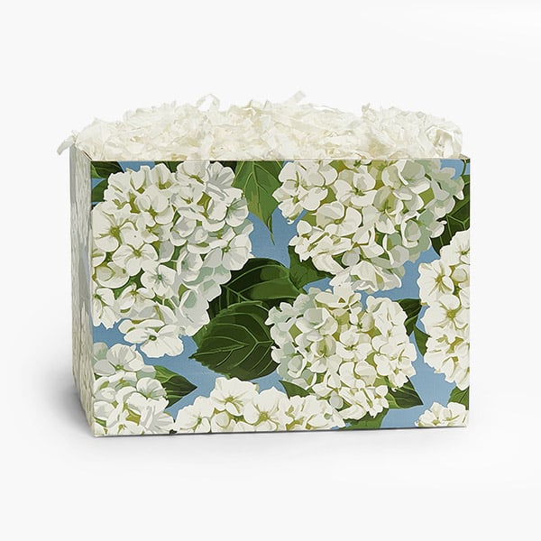 Hydrangea Blossoms Basket Boxes