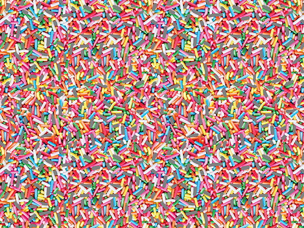 Sprinkles Wrapping Paper, 24"x833', Full Ream Roll