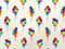 Bunch of Balloon Gift Wrap, 30"x833', Full Ream Roll-thumbnail