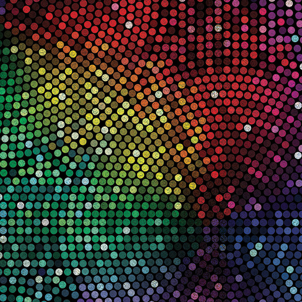 Party at the Disco Wrapping Paper, 24"x208', Quarter Ream Roll