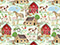 Farm Life Wrapping Paper, 24"x208', Quarter Ream Roll-thumbnail