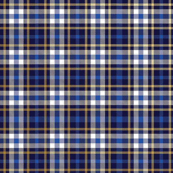 Blue Plaid Wrapping Paper, 24"x833', Full Ream Roll