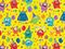 Party Monsters Wrapping Paper, 30"x417', Half Ream Roll-thumbnail