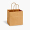 Natural Brown Kraft Shopping Bags, Junior 8x5x8", 100 Pack-thumbnail
